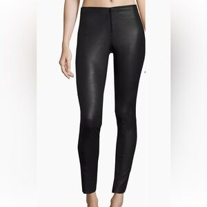 New Alice & Olivia leather leggings